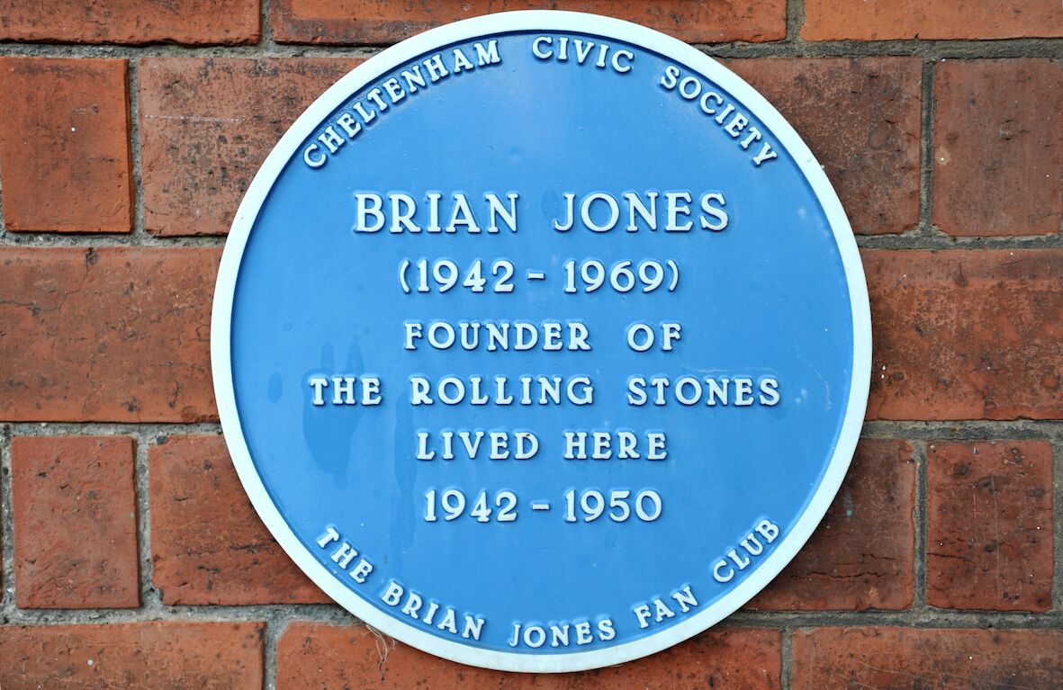 Brian Jones blue plaque